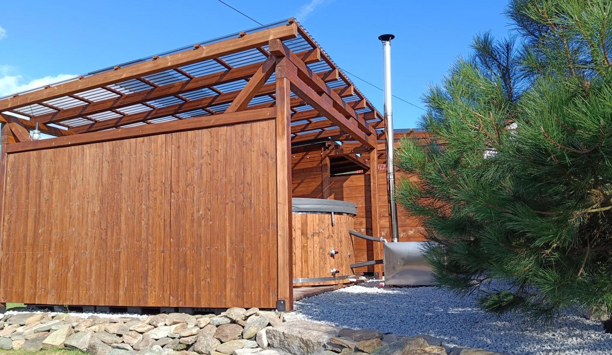 Pod Klonem Z Balia I Sauna Lubawka Bagian luar foto