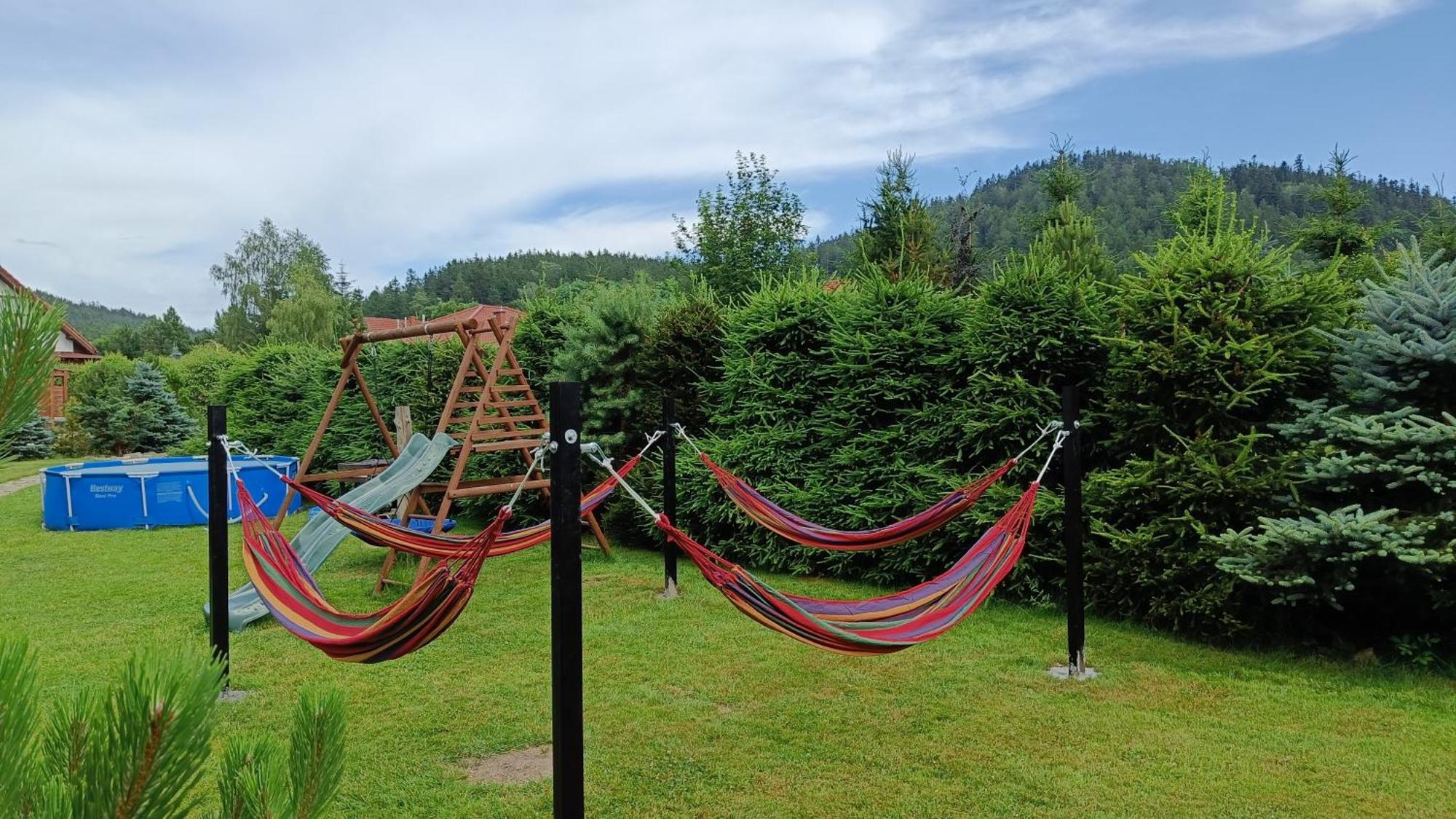 Pod Klonem Z Balia I Sauna Lubawka Bagian luar foto